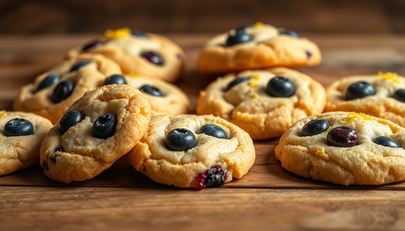 lemon blueberry cookies