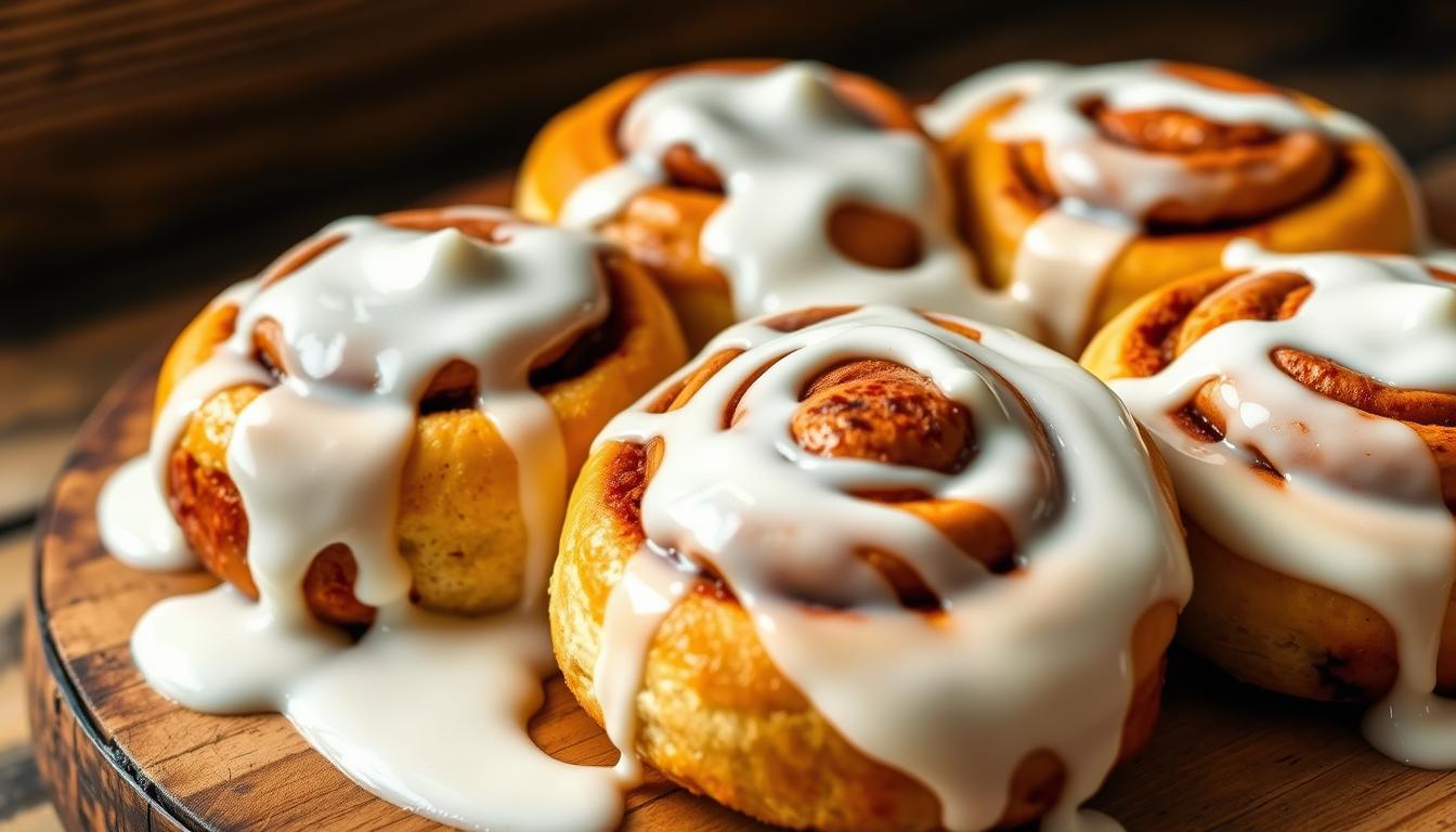 Cinnamon Rolls with Heavy Whipping Cream