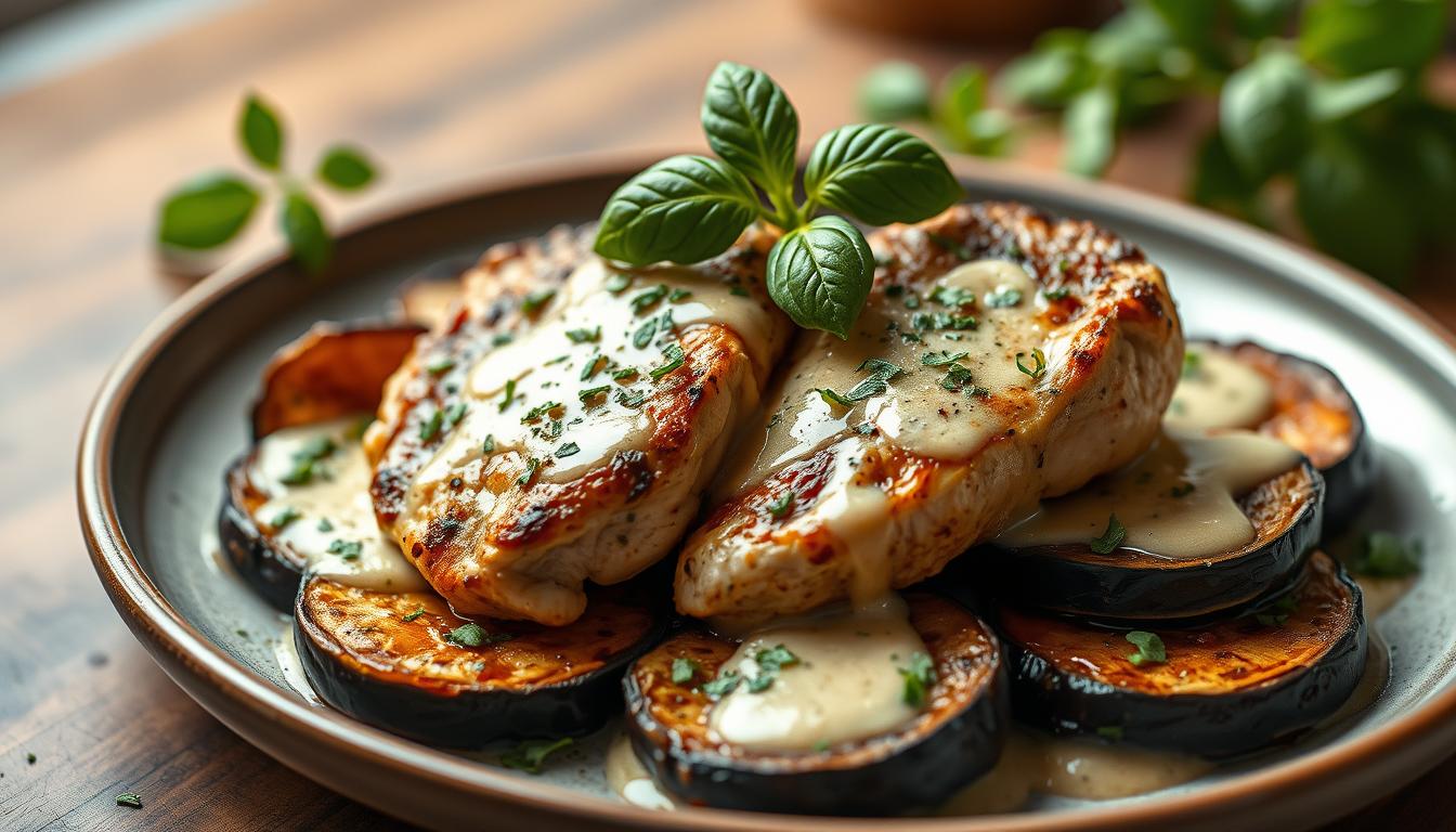 Eggplant Chicken Keto