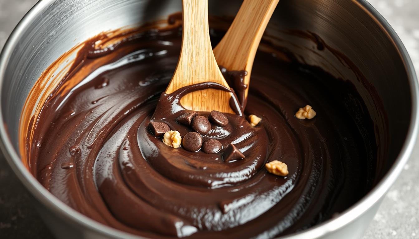 black bean brownie batter