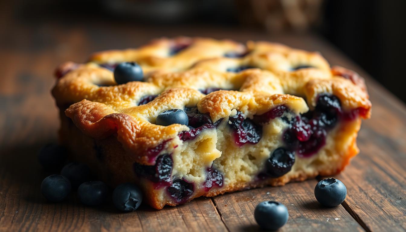 blueberry dump cake